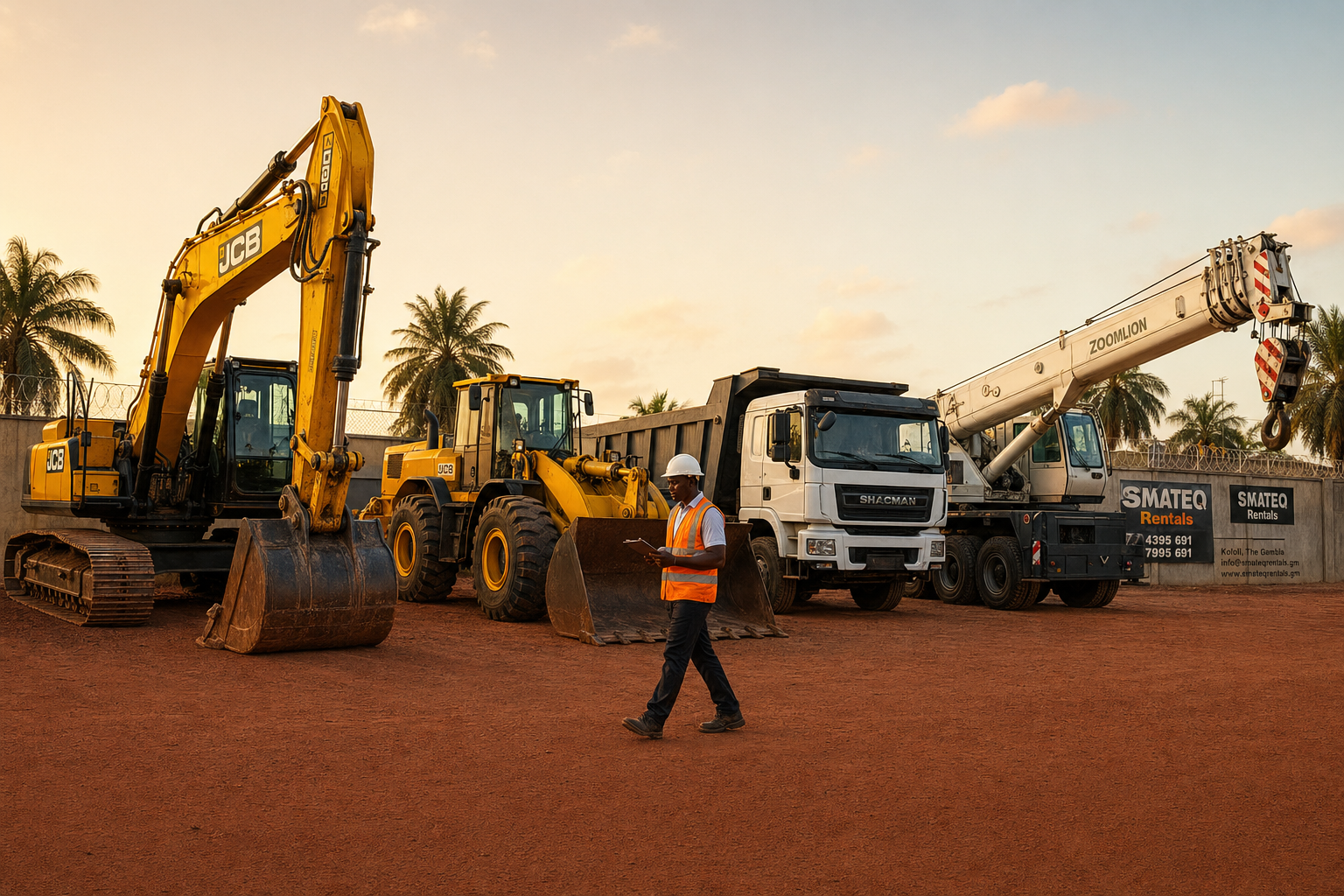 SMATEQ Heavy Machinery fleet